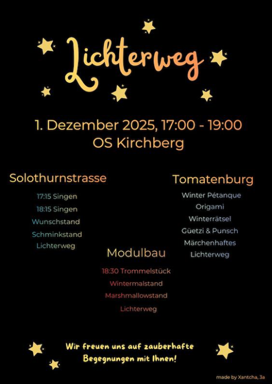 Adventsanlass / Lichterweg